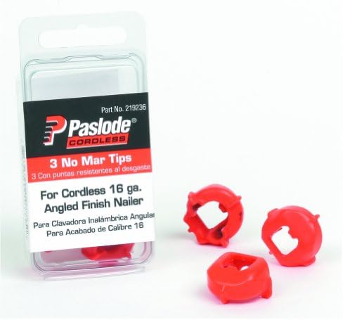 Paslode 219236 16-Gauge Angled Finish Nailer No-Mar Tips