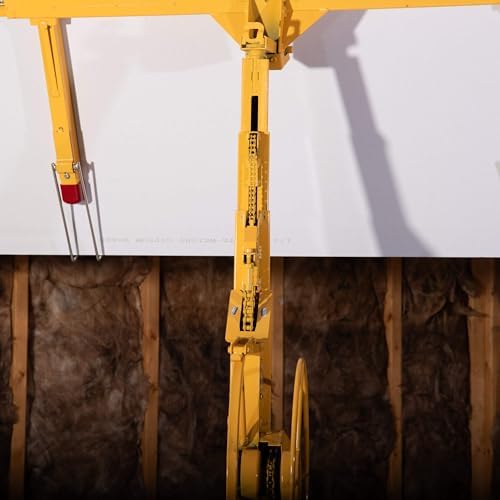Panellift® The Original Drywall Lift 439, Professional-Grade Chain-Drive Sheetrock Hoist for Walls and Ceilings, 14 ft 5 in Max Lift, 200 lb Capacity