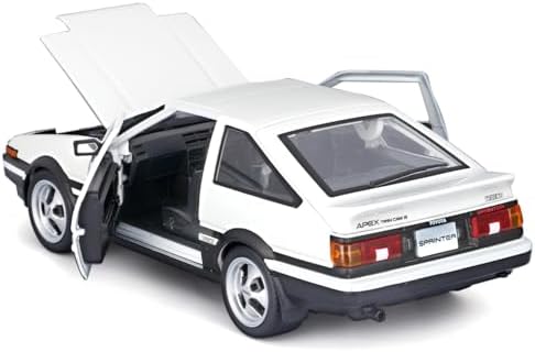 Maisto 1:24 SE Toyota Sprinter Trueno AE86, Matte Black