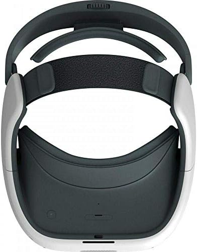 HTC Vive Pro Focus Plus 6DOF VR Headset in Almond White Bundle Including VR Headset, Controllers, face Cushion, QC 3.0 Charger and USB Type-C Cable