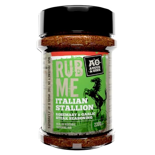 Angus & Oink | Dirty Cow Beef BBQ Rub | Bold Flavour for Brisket & Beef Ribs | Perfect for Low & Slow BBQ | Coffee-Infused Bark Maker | Gluten-Free | 220g