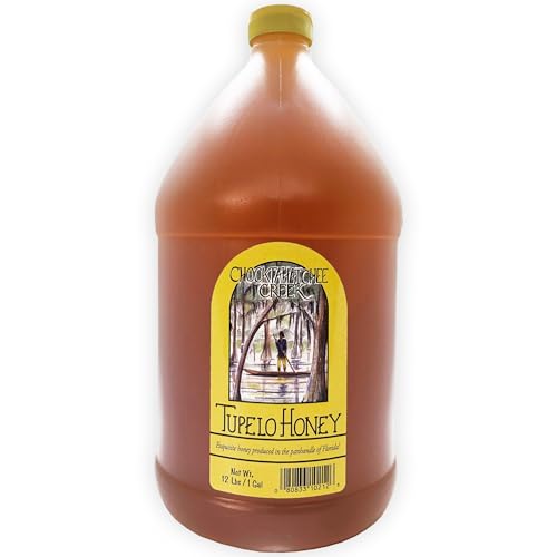 Raw Ogeechee Tupelo Honey 12 lb Jug by Sleeping Bear Farms – FSU Certified Pure