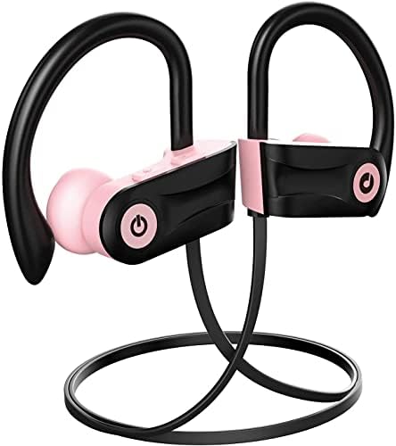 Otium Bluetooth Earbuds Wireless Headphones Bluetooth Headphones, Sports Earbuds, IPX7 Waterproof Stereo Earphones for Gym Running 15 Hours Playtime Sound Isolation Headsets,Black.