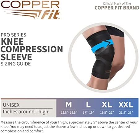 Copper Fit Pro Series Knee Compression Sleeve