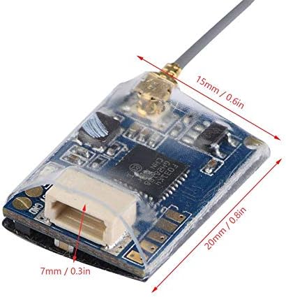 RC Receiver, FS-A8S 2.4G 8CH Mini Receiver w/PPM i-Bus SBUS Output for FS-i4 FS-i6 FS-i6S