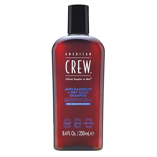 American Crew Men's Shampoo, Anti-Dandruff Shampoo, 8.45 Fl Oz