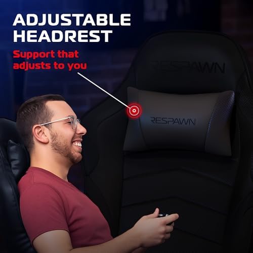 Respawn 900 Gaming Recliner Chair with Footrest, Cup Holder and Swivel