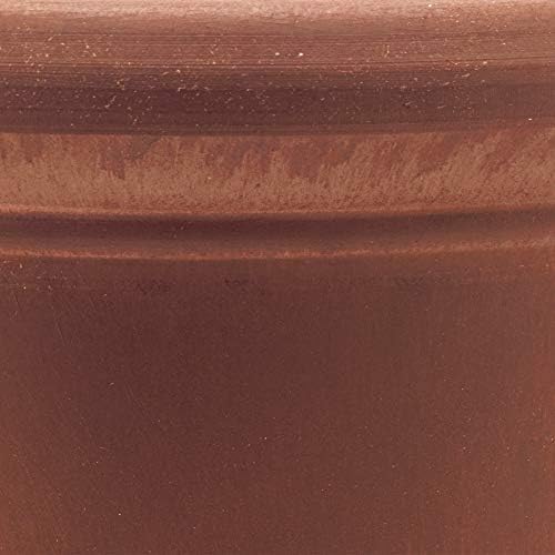 PSW Pot Collection NUR28C 10” Planter Pot for Indoor and Outdoor Plants and Gardens, 10-inch, Chocolate