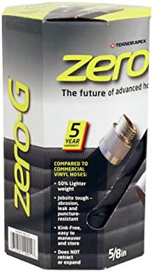 zero-G Lightweight, Kink-Resistant, Heavy Duty Garden Hoses (5/8" x 25')