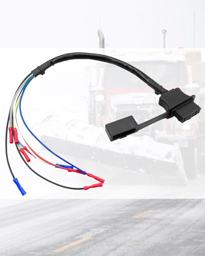 9 Pin Repair Harness Kit Fit for Western Fisher 49317 22335K 49308 22336K | Truck and Snow Plow Side