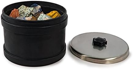 Replacement Rock Tumbler Barrel for National Geographic Tumblers | 2 Lb. Capacity, Leak-Proof Lid, Replacement Parts