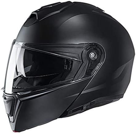 HJC i90 Modular Street Helmet (Semi-Flat Black, Small)