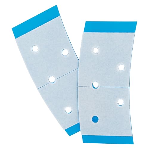 Walker Tape Extenda-Bond Plus Mini Tabs 3/4" x 1 1/2", Breathable Double Sided Wig Tape for Lace Systems, Toupees, and Tape in Hair Extensions Human Hair, Long Wear Hairpiece Tape, 42 Pieces