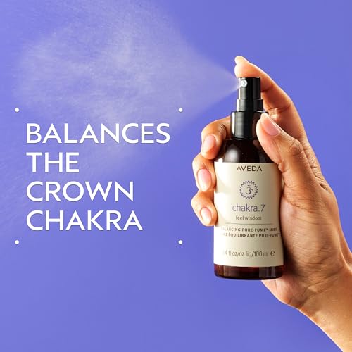 Aveda Chakra 7 Balancing Pure-Fume Mist: Connection | Body & Room Spray | Balances Crown Chakra | With Olibanum, Certified Organic Elemi & Angelica