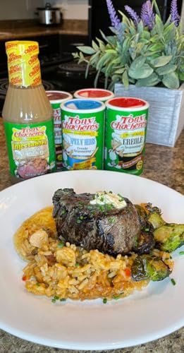 Tony Chachere Injectable Marinade 17 Fl Oz, Roasted Garlic and Herb (Pack of 3, Garlic)