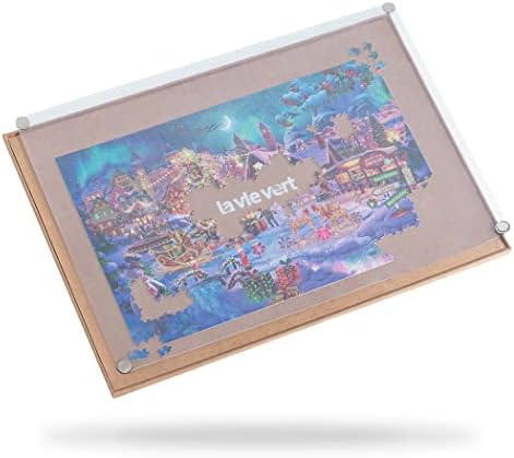 Lavievert 1000 Piece Puzzle Board, Lightweight & Portable Jigsaw Table