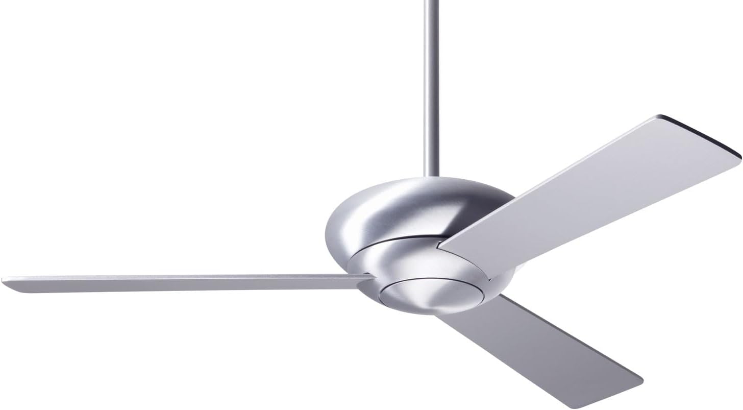 Altus 42" Brushed Aluminum Ceiling Fan with Aluminum Color Blades and Handheld Remote Control