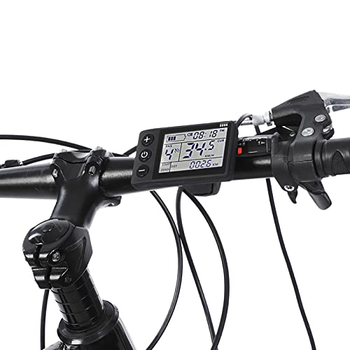 24V-48V Electric Bike Brushless Motor Controller with LCD Display Panel 72V Controller with LCD Scooter Controller Kit (24V/36V 250W/350W)