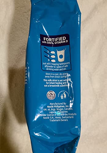 2 x 680 grams Bear Brand Fortified Powdered Milk Drink w/Iron, Zinc & Vitamin C (2 x 680 grams)