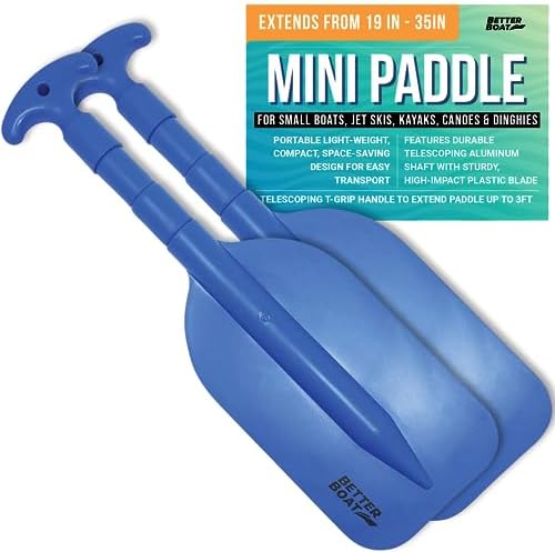 Boat Paddle Telescoping Plastic Collapsible Oar, Kayak, Jet Ski, Rafting