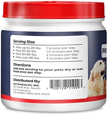 Geneflora Digestive Enzymes Prebiotics & Pet Probiotics 125 Grams, 2 Pack | Dog Probiotics for Digestive Support
