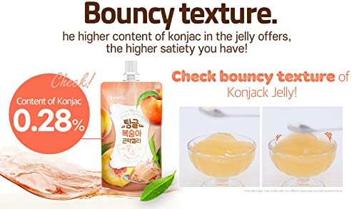 Rawel Thingle Delicious Konjac Jelly Renewed Mix Package / 18packs (Mix) / 6 Calories per Pouch/Sugar Free/Fruit Flavor with Low carb/Drinkable Zero