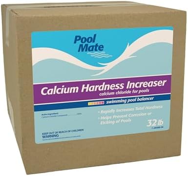 Pool Mate 8-Pounds Premium Calcium Hardness Increaser for Pools | Calcium Up, 100% Calcium Chloride, 8 ounces raises calcium hardness level 10 ppm per 5,000 gallons of water