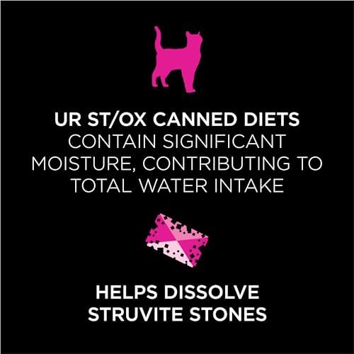 Pro Plan Veterinary Diets Purina UR Urinary St/Ox Savory Selects Wet Cat Food Variety Pack - (Pack of 24) 5.5 oz. Cans