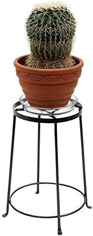Achla FB-32 Designs Argyle Plant Stand III, 18" H, Graphite