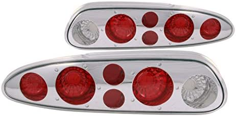 Anzo USA 221011 Chevrolet Camaro Chrome Tail Light Assembly - (Sold in Pairs)