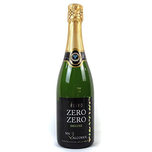 Élivo Zero Zero Deluxe Red Dealcoholized 0.0% Non-Alcoholic Red Wine From Spain 750ml, Low Sugar, Low Calories (1 Bottle)