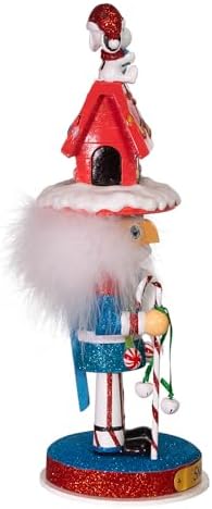 Kurt Adler Peanuts Snoopy Dog House Hollywood Nutcracker