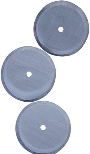 MIRA Stainless Steel French Press Filters, Set of 3, Fits Most 20 oz Coffee Presses