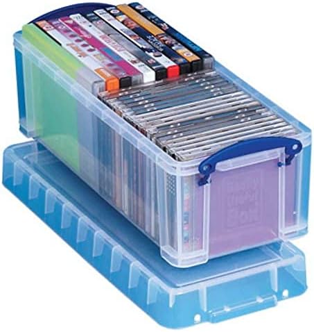 Really Useful 6.5 L Storage Box, Clear (6.5C)