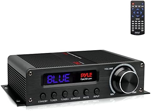 Pyle Wireless Bluetooth Home Audio Amplifier - 100W 5.1 Channel Home Theater Receiver, Surround Sound w/ HI Def In and Out, RCA In, Subwoofer Out