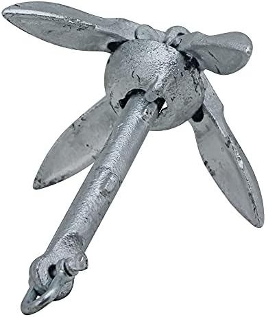 Extreme Max 3006.6542 BoatTector Galvanized Folding Anchor - 1.5 lbs.