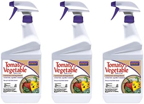 Bonide Tomato & Vegetable 3 In 1 Multiple Insects Rtu Pyrethrins 32 Oz3