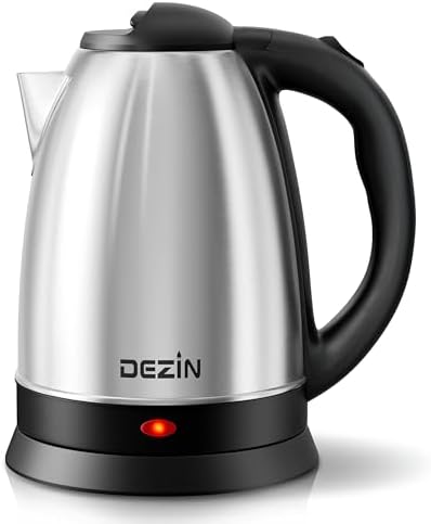 DEZIN 2L Electric Kettle, Fast Boil Electric Tea Kettle, 1000W Water Boiler