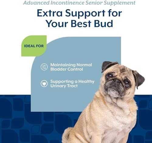 NaturVet Senior Advanced Incontinence Dog Supplement - 60 Ct