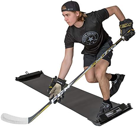Better Hockey Extreme Slide Board - Portable IceHockey Training Aid, For Stamina, Endurance, Strength, Agility and Speed - Used by the Pros