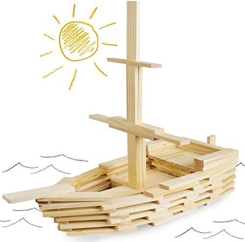 Imagination Generation Constructables! Pine Wood Building Planks