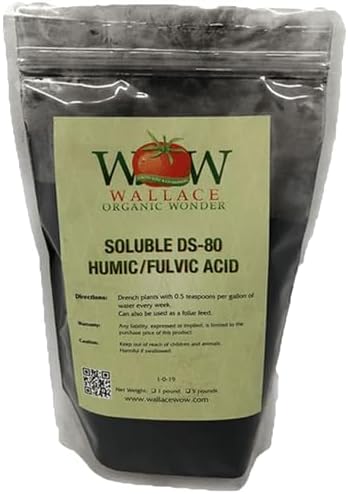 Wallace Organic Wonder, Soluble DS-80 Humic/Fulvic Acid (1lb)