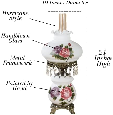 Touch of Class Adelaide Hurricane Style Table Lamp