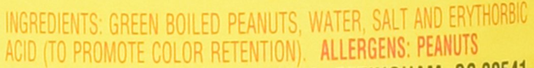 Margaret Holmes, Green Boiled Peanuts, 13.5oz Cans (Pack of 12)