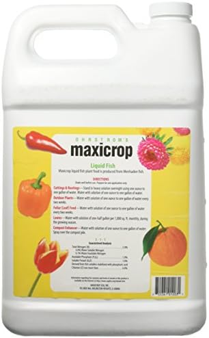 Maxicrop Liquid Fish Fertilizer - Gallon
