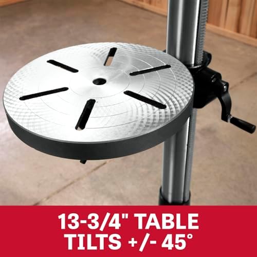 JET 17-Inch Floor Drill Press, 16 Speed, 3/4 HP, 115/230V 1Ph (Model JDP-17MF)