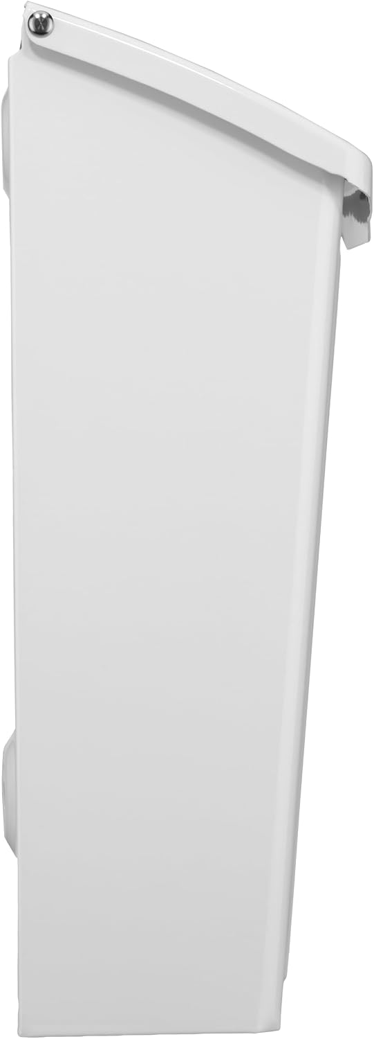 Architectural Mailboxes 2681B Black Marina Wall Mount Mailbox, Small | Galvanized steel build for outside with weather-resistant outdoor construction and a rust-resistant powder-coat finish.