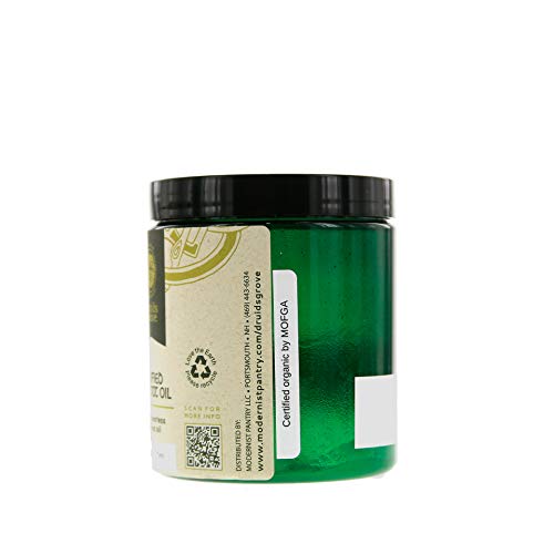 Druids Grove Purified ORGANIC Coconut Oil Vegan ⊘ Non-GMO Gluten-Free - 16 fl.oz.