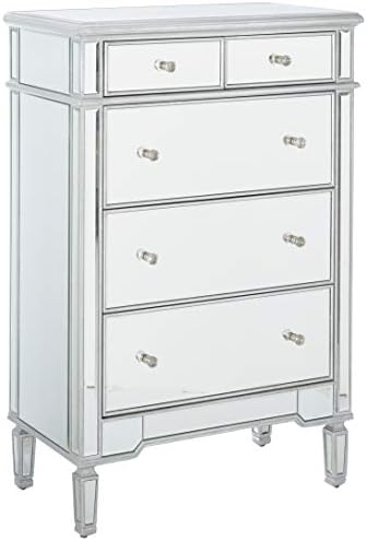 5 Drawer Cabinet, Silver