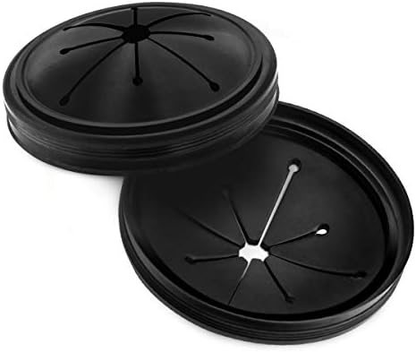 Garbage Disposal Splash Guard Collar Sink Baffle, Food Waste Disposer Parts Accessories, 3-1/8 Inch Multi-function Drain Plugs for Garbage Disposals by CLEESINK